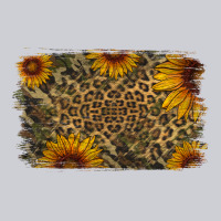 Camouflage Leopard Sunflower Background Heavyweight Sweatshirt | Teevron