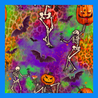 Halloween Party Seamless Pattern Zipper Hoodie | Teevron