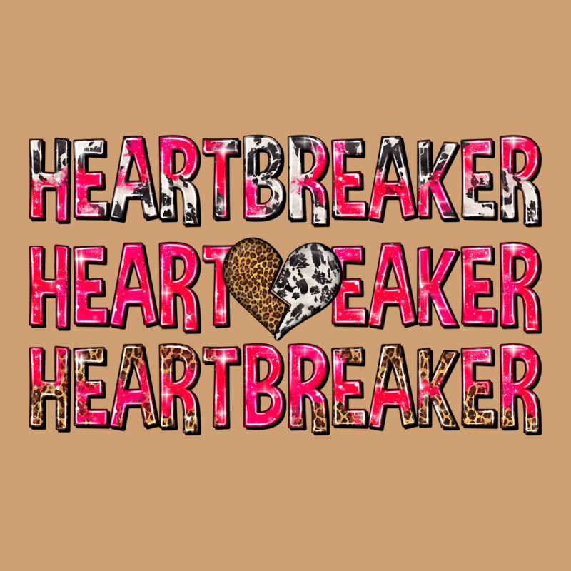 Heartbreaker With Leopard And Cowhide Vintage Tee by NancyCooperArtShop | Teevron
