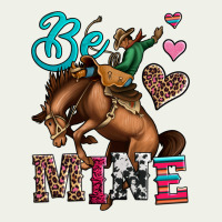 Be Mine Cowboy Rodeo Valentines Day Urban Heavy Tee | Teevron