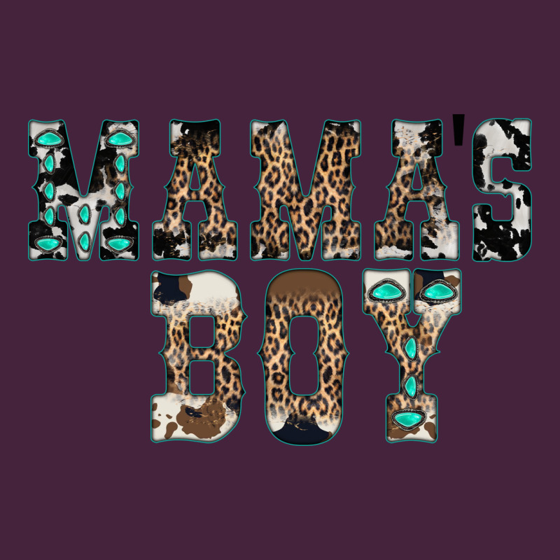 Western Mama's Boy Premium Tee by CowhideDigitalArt | Teevron