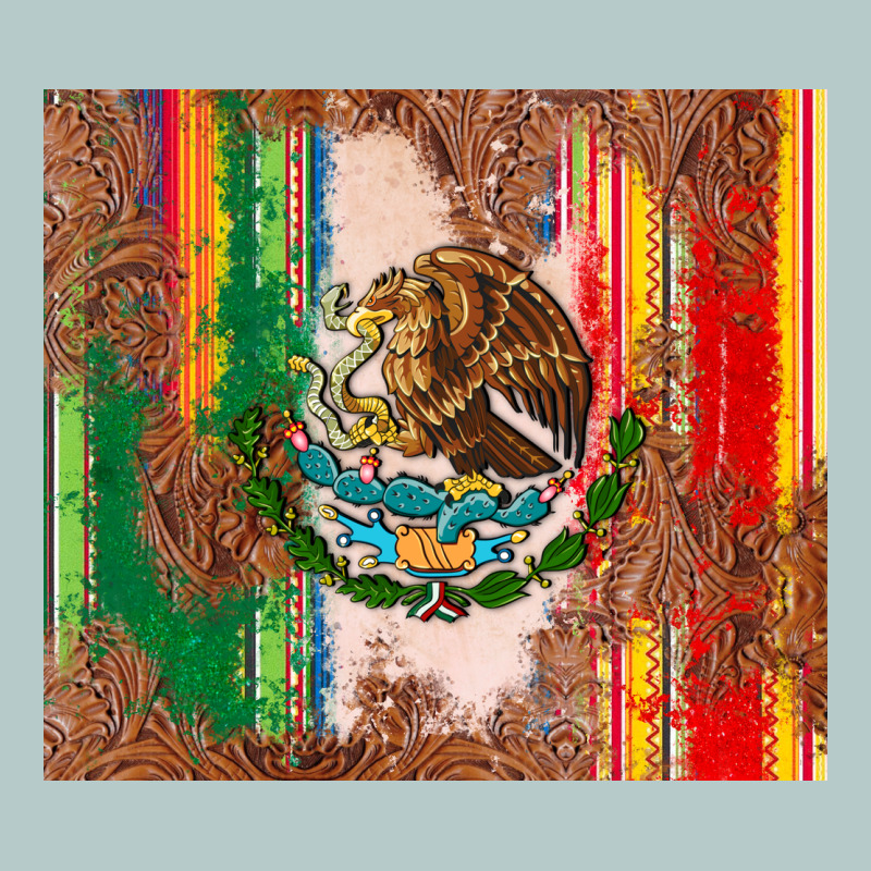 Mexican Flag Serape Heavy Core Tee by CTS Tumbler Store | Teevron