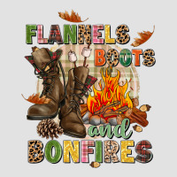 Flannels Boots And Bonfires Premium Hoodie | Teevron