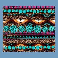 Leopard Aztec Turquoise Jewelry Urban Heavy Tee | Teevron