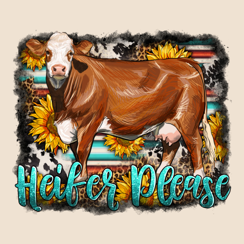 Western Heifer Please Simmental Cow Urban Heavy Tee by LillyAllenDesigns | Teevron