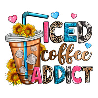 Iced Coffee Addict Ladies Tee | Teevron