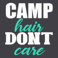 Camp Hair Don't Care Black Heavyweight Hoodie | Teevron