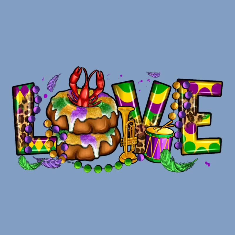 Mardi Gras Love Urban Hoodie by OliviaCreatesArt | Teevron