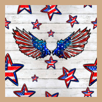 Patriotic Eagle Wing Vintage Hoodie | Teevron