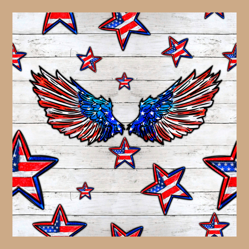 Patriotic Eagle Wing Vintage Hoodie by BundleAndBundleShop | Teevron