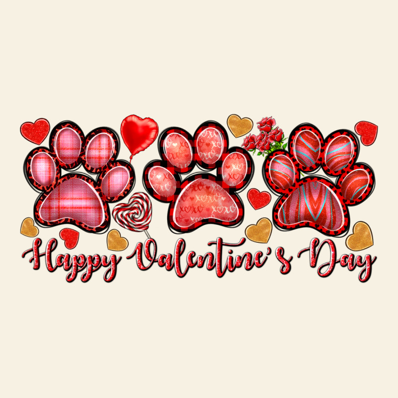 Happy Valentines Day Paws Vintage Tee by NancyCooperArtShop | Teevron