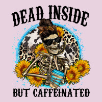 Dead Inside But Caffeinated Ladies Tee | Teevron