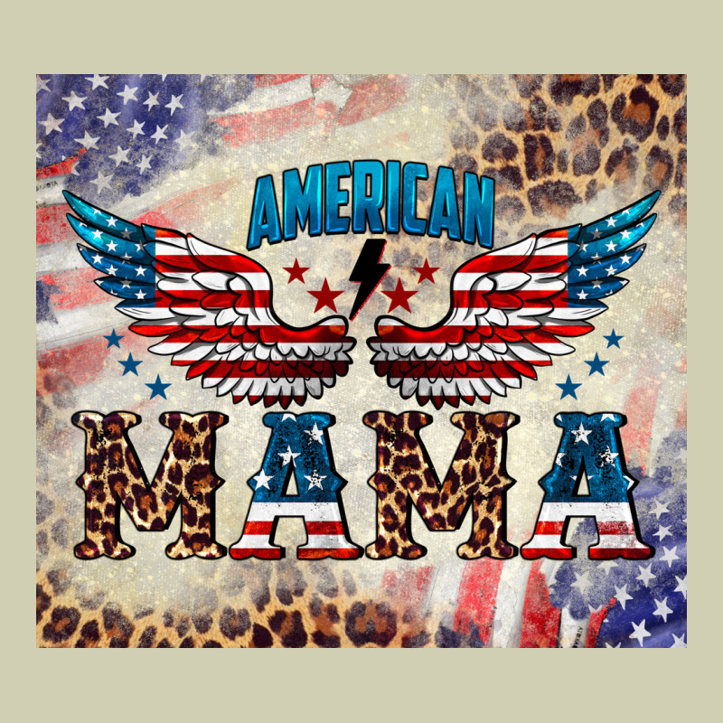 American Mama Heavy Core Tee by BarkalooDesign | Teevron