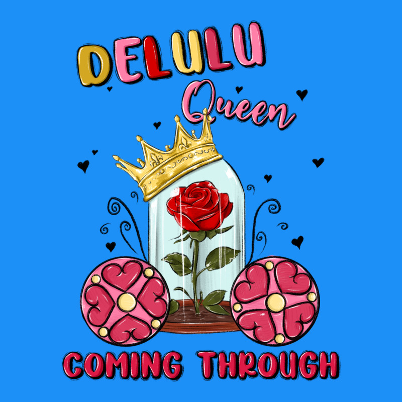 Delulu Queen Coming Through Classic Tee by MaliasSmallBusiness | Teevron