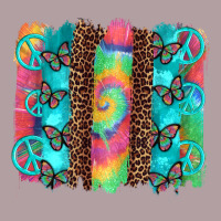 Hippie Peace Sign Butterfly Leopard And Tie Dye Brushstroke Vintage Hoodie | Teevron
