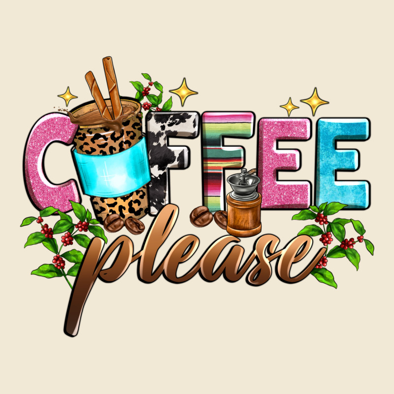 Coffee Please Ladies Tee by Zillion Design Studio | Teevron