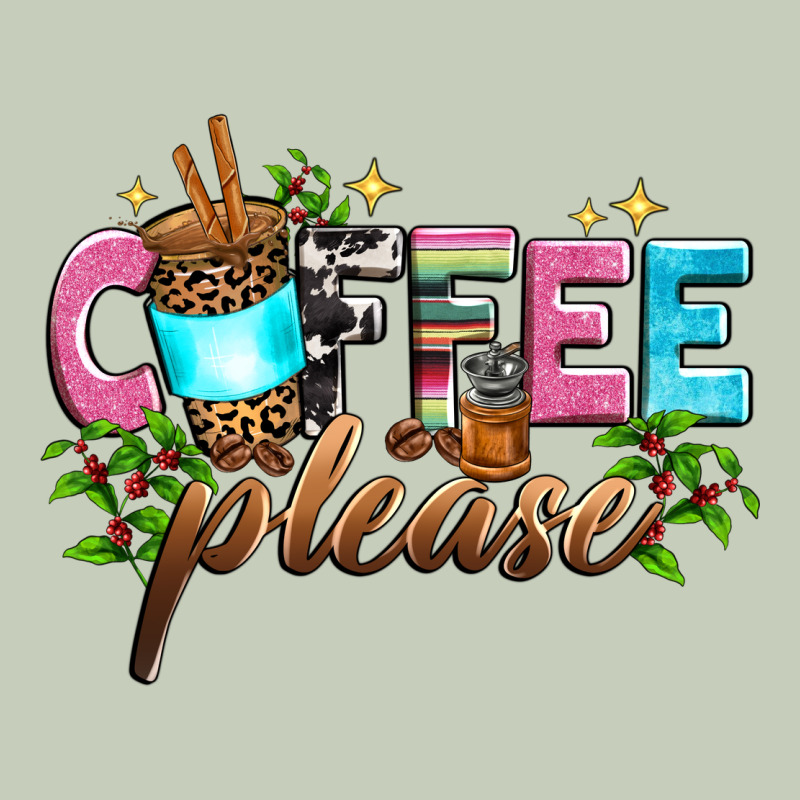 Coffee Please Ladies Tee by Zillion Design Studio | Teevron