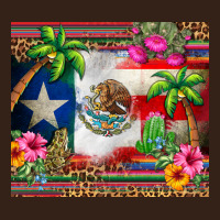 Mexico And Puerto Rico Heavy Core Tee | Teevron