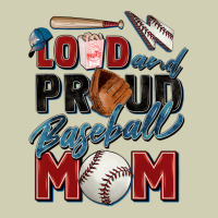 Loud And Proud Baseball Mom Heavy Core Tee | Teevron