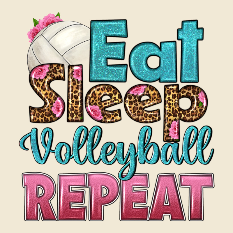 Eat Sleep Volleyball Repeat Premium Tee by HRA Design Shop | Teevron