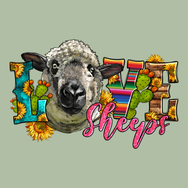 Western Love Sheeps Urban Heavy Tee by LillyAllenDesigns | Teevron