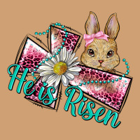 He Is Risen Cross Rabbit Vintage Tee | Teevron