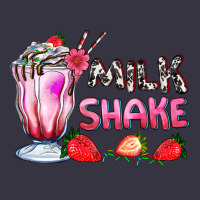 Milkshake With Strawberry Vintage Hoodie | Teevron