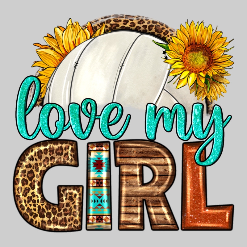 Love My Girl Volleyball Premium Tee by HRA Design Shop | Teevron
