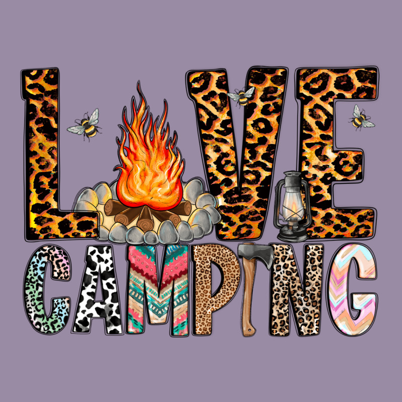 Love Camping Classic Tee by CowhideDigitalArt | Teevron
