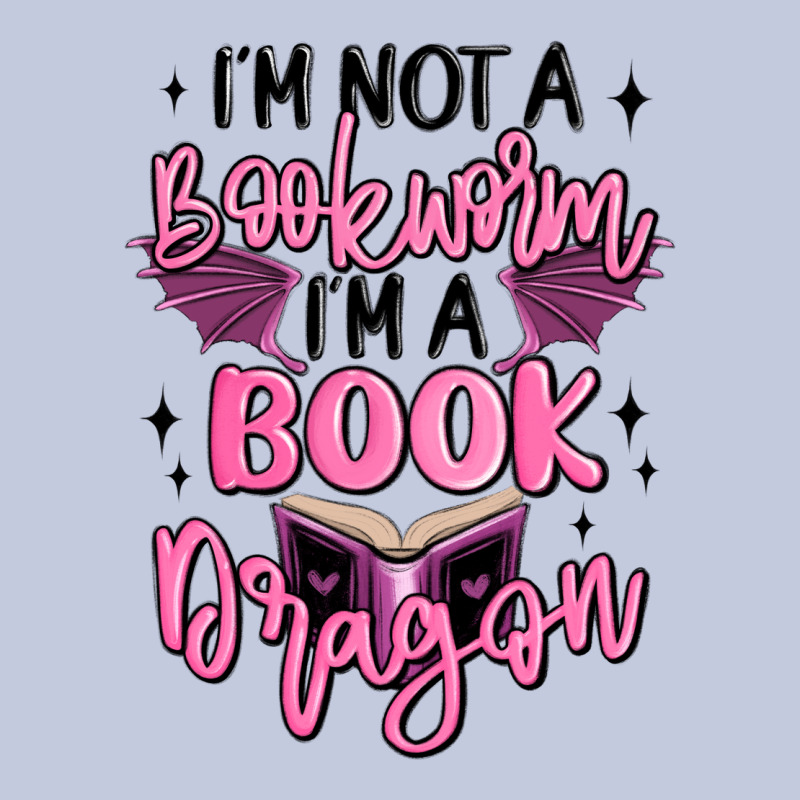 I'm Not A Booksorm I'm A Book Dragon Long Sleeve Tee by MaliasSmallBusiness | Teevron