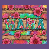 Mama With Tie Dye And Flowers Vintage Hoodie | Teevron