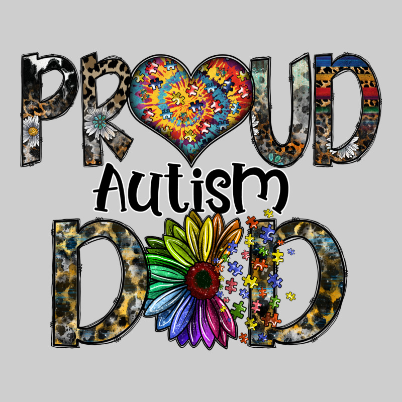 Proud Autism Dad Premium Tee by SublimationCraftShop | Teevron