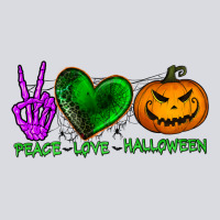 Peace Love Halloween Zipper Hoodie | Teevron
