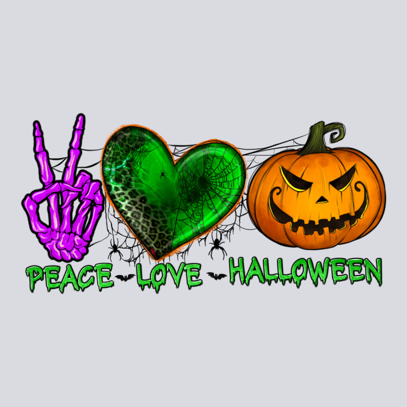 Peace Love Halloween Zipper Hoodie by BundleAndBundleShop | Teevron