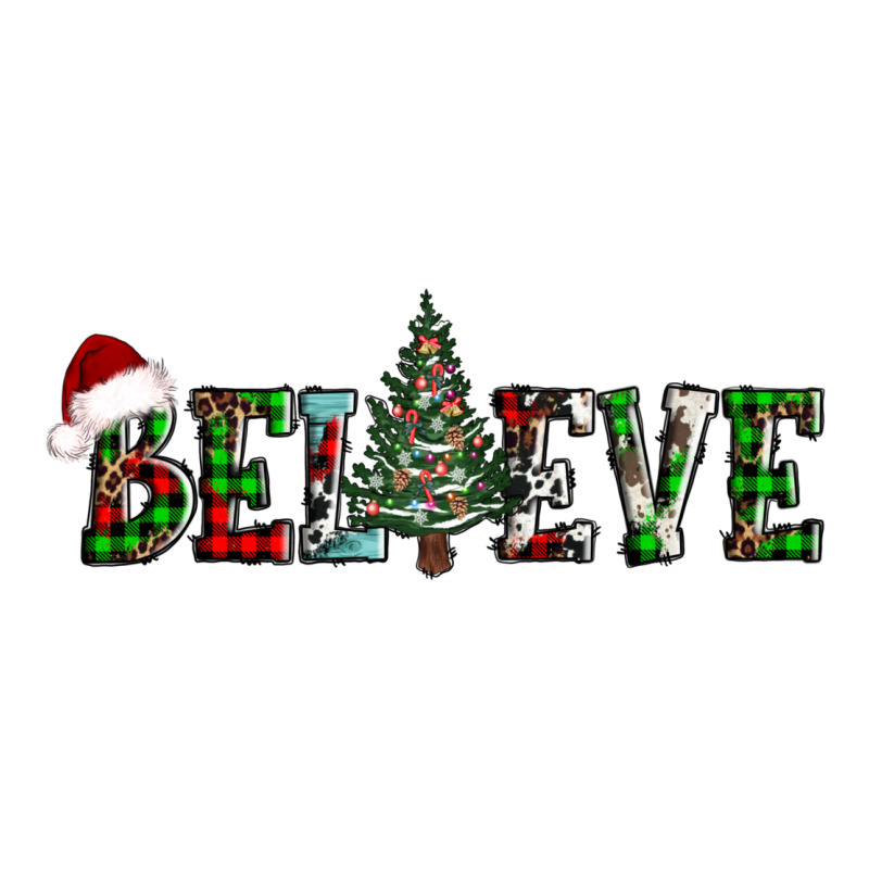 Believe Christmas Tree Classic Tee by AdoDesignShop | Teevron