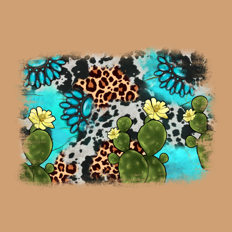 Cactus Gemstone Background Vintage Tee by AdoDesignShop | Teevron