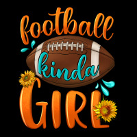 Football Kinda Girl Premium Sweatshirt | Teevron