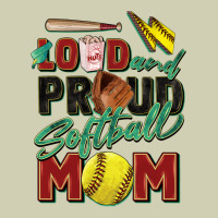 Loud And Proud Softball Mom Heavy Core Tee | Teevron