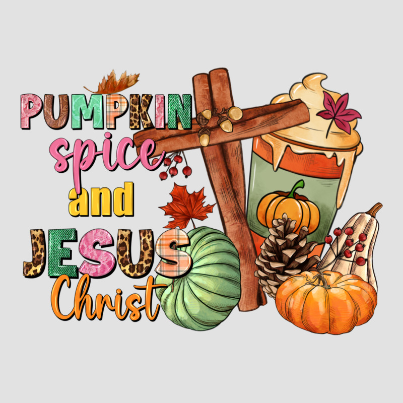 Pumpkin Spice And Jesus Christ Premium Hoodie by NancyCooperArtShop | Teevron