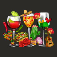 Mexico Wine Glasses Cups Heavy Core Tee | Teevron
