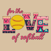 For The Love Of Softball Heavyweight Hoodie | Teevron