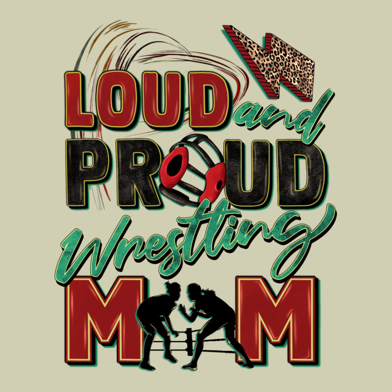 Loud And Proud Wrestling Mom Heavy Core Tee by Zillion Design Studio | Teevron
