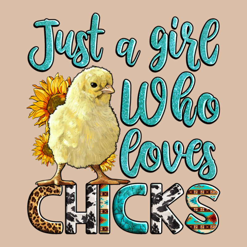 Western Just A Girl Who Loves Chicks Urban Heavy Tee by LillyAllenDesigns | Teevron
