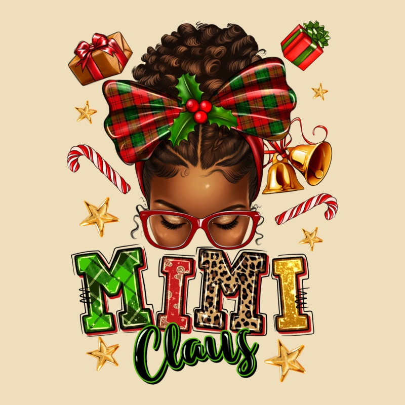 Mimi Claus Afro Messy Bun Premium Hoodie by texasbilliewilder | Teevron