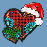 Christmas Heart Gemstones Leopard Urban Heavy Tee | Teevron