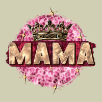 Mama With Round Leopard Heavy Core Tee | Teevron