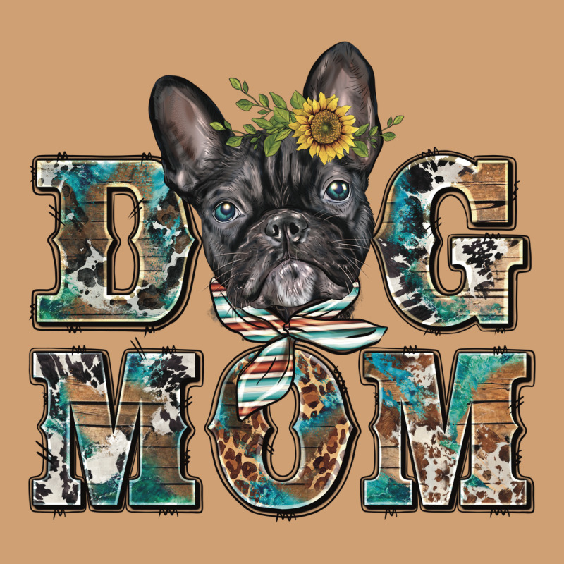Dog Mom French Bulldog Vintage Tee by BarkalooDesign | Teevron