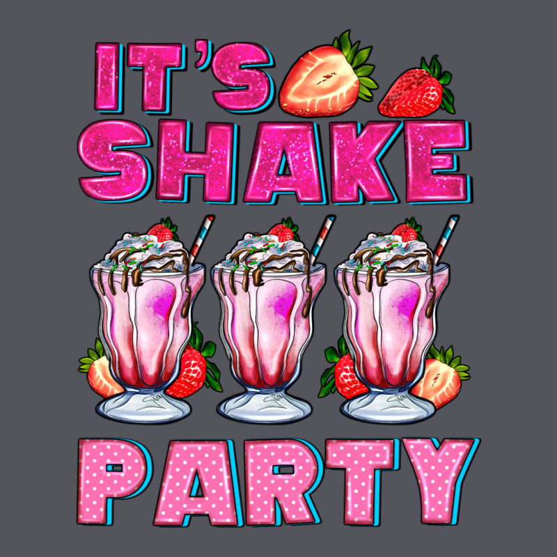 Its Shake Party With Milkshake Vintage Hoodie by AdoDesignShop | Teevron