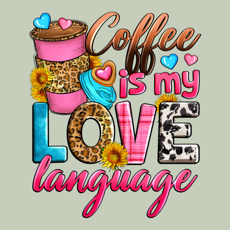 Coffee Is My Love Language Ladies Tee by Zillion Design Studio | Teevron