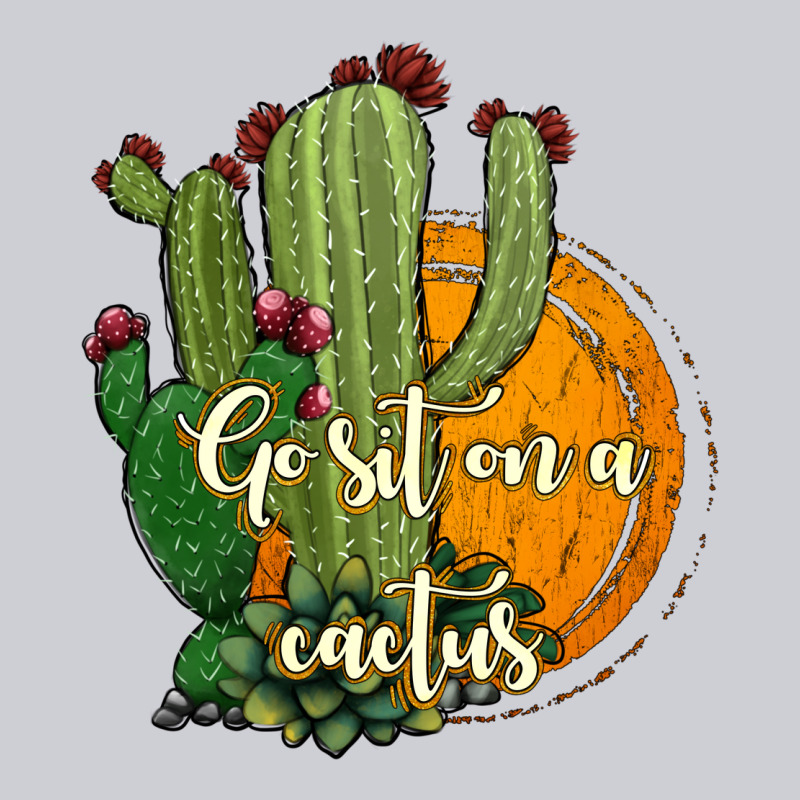 Cactus Go Sit On A Cactus Heavyweight Sweatshirt by Jasminsmagicworld | Teevron
